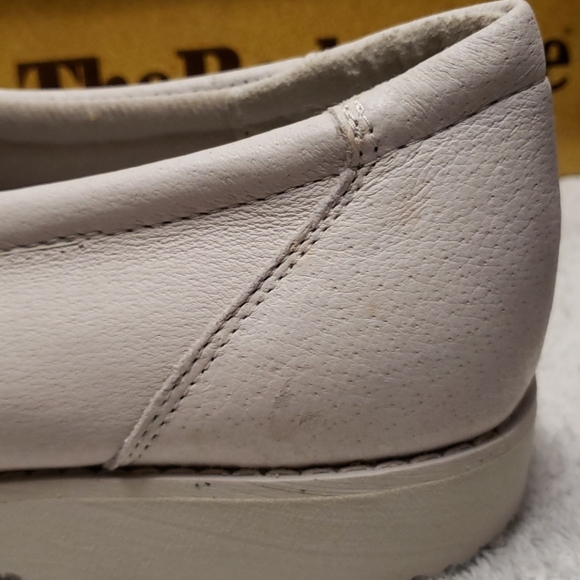 Vintage Mens leather Hushpuppies, grey, 10.5 - Picture 9 of 13